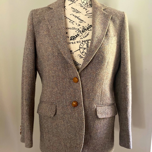 Vintage women’s blazer, tweed size 6 - Picture 1 of 10